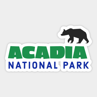 Acadia National Park Sticker